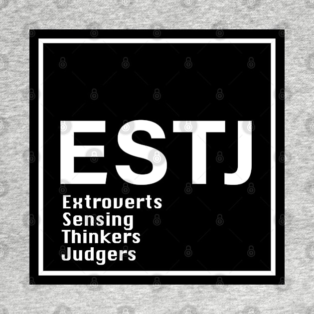 MBTI ESTJ  MBTI, 16 Personalities , black by princessmi-com